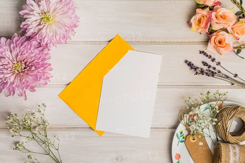 Cute decoration with letter envelope