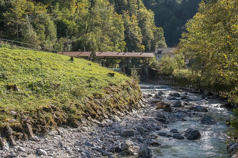 Mountain river Partnach