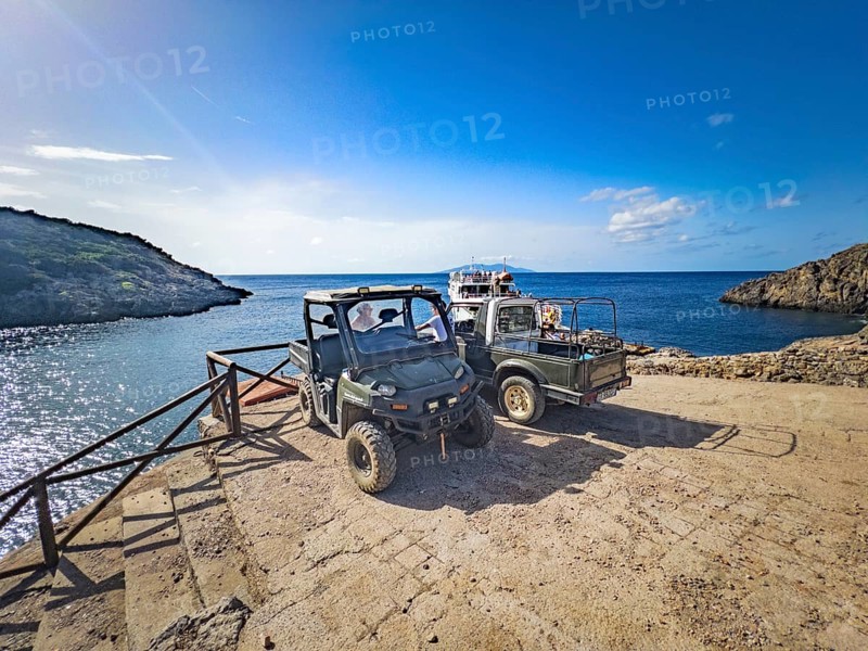 Vehicles may only drive on Giannutri with special authorisation from the National Park Authority