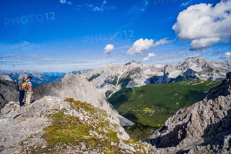 Karwendel view from the Hafelekar
