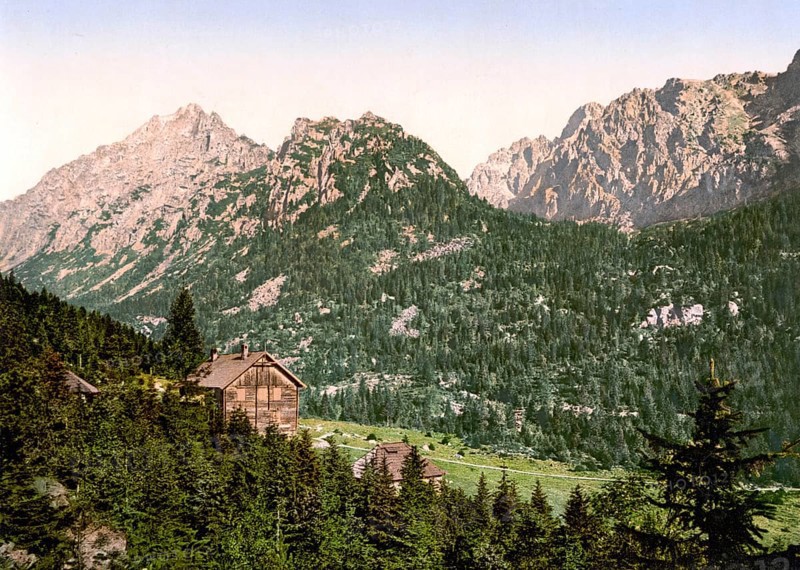 Mittelgrat und Lomnitzer Spitze