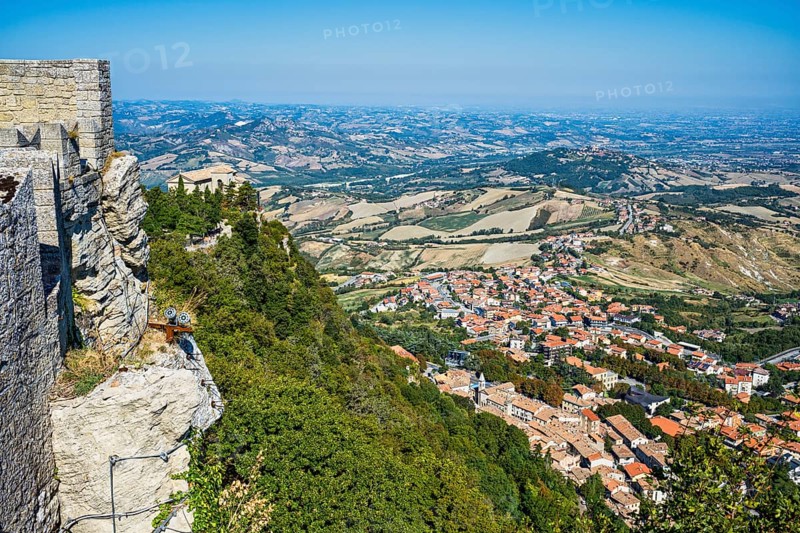 View from Guaita Castle