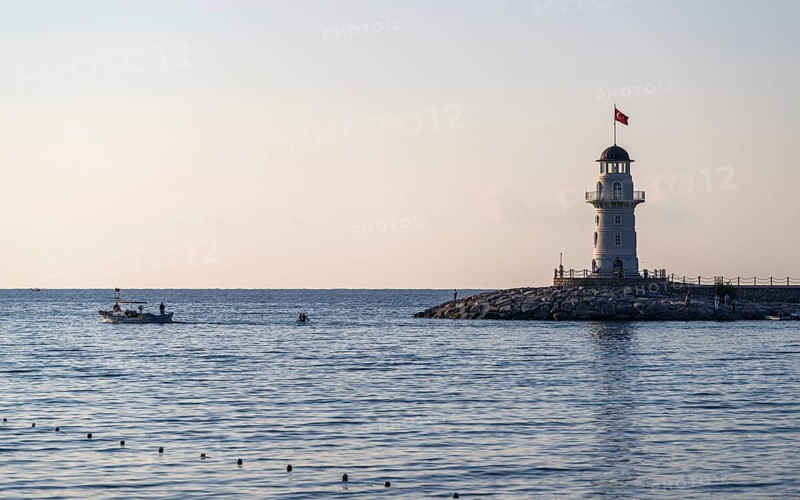 Lighthouse and Marina in Alanya