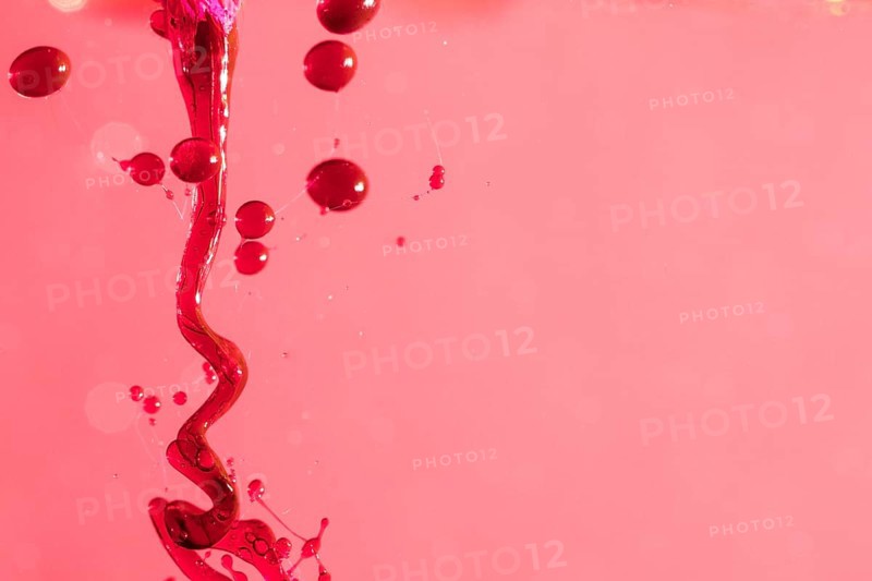 Abstract liquid slime pink surface