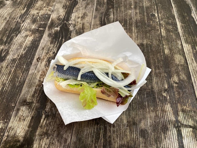 Bismarck herring roll