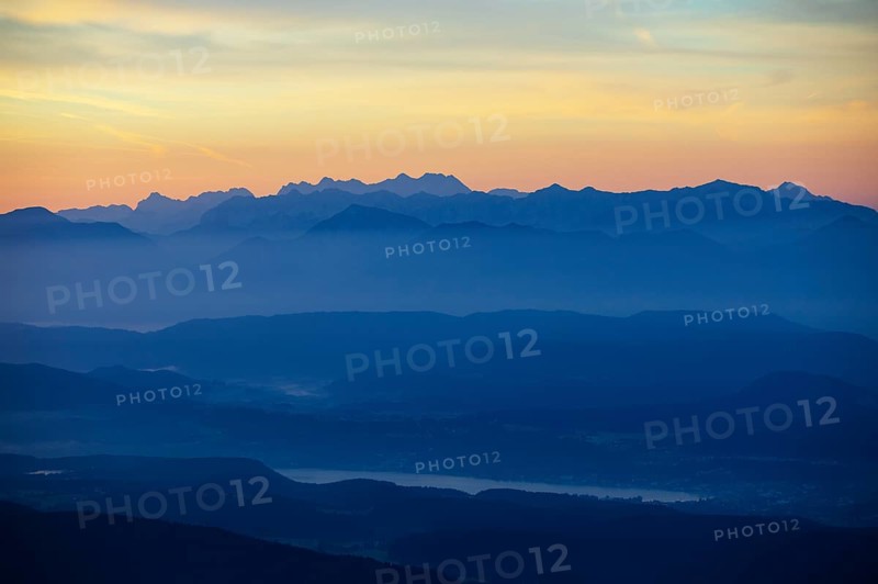 Mountain silhouette