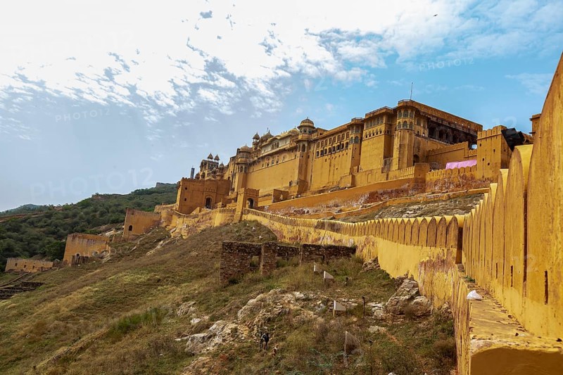 Amber Palace also known as Amer Fort or Amber Fort is located in the city of Jaipur in the Indian state of Rajasthan