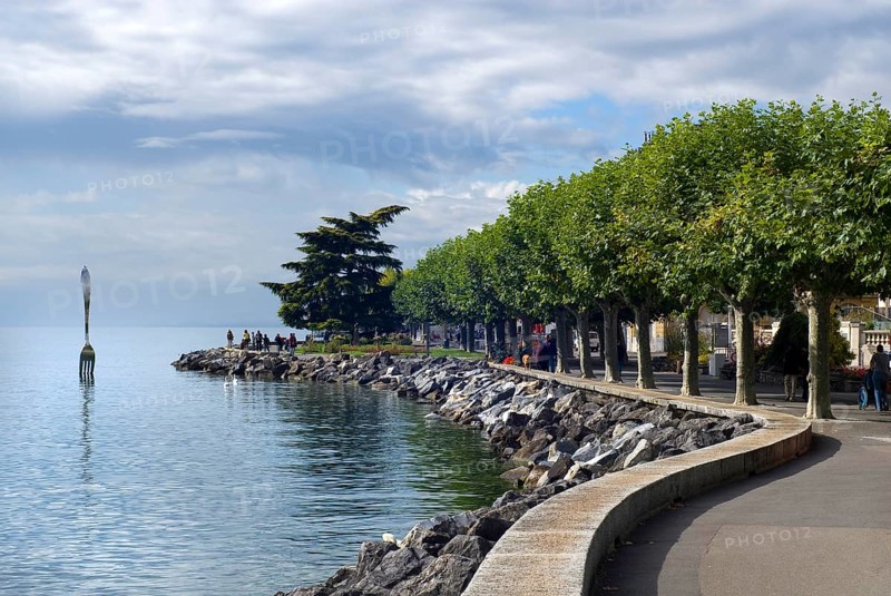 Vevey on Lake Geneva