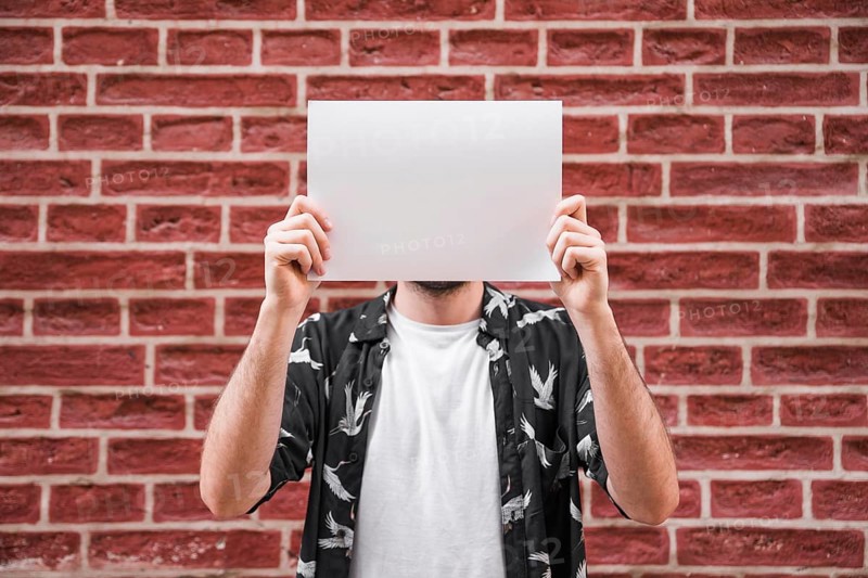 Holding paper