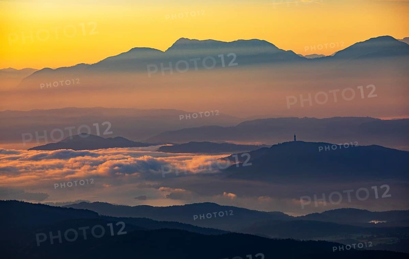 Mountain silhouette