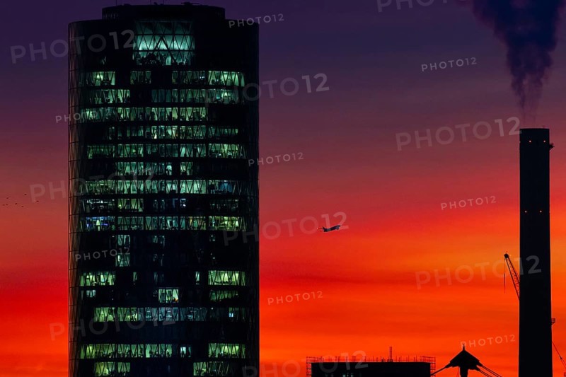 In the Westhafen Tower in Frankfurt am Main