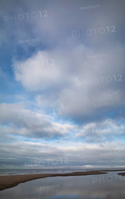 Wadden Sea and sky