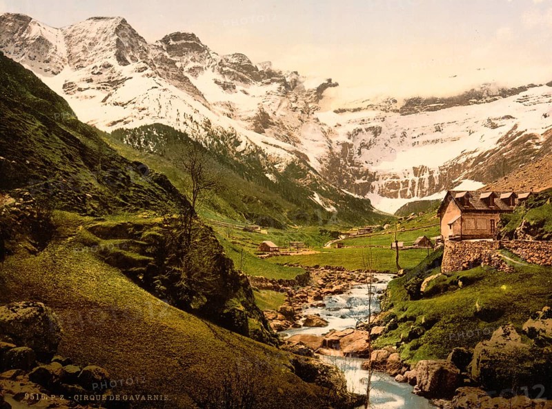 Cirque de Gavarnie is a rocky cirque in the Pyrenees National Park