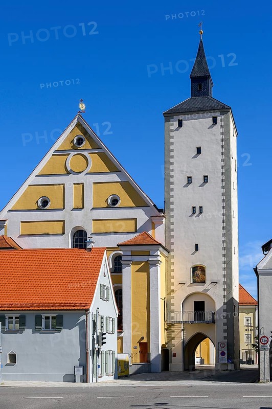 Lower Gate and Jesuit Church of the Annunciation of the Virgin Mary
