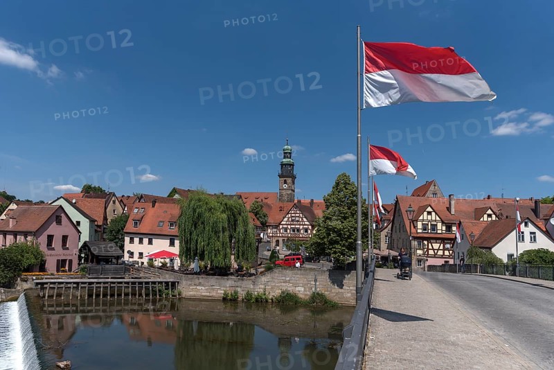 View of the old town with St John's Church