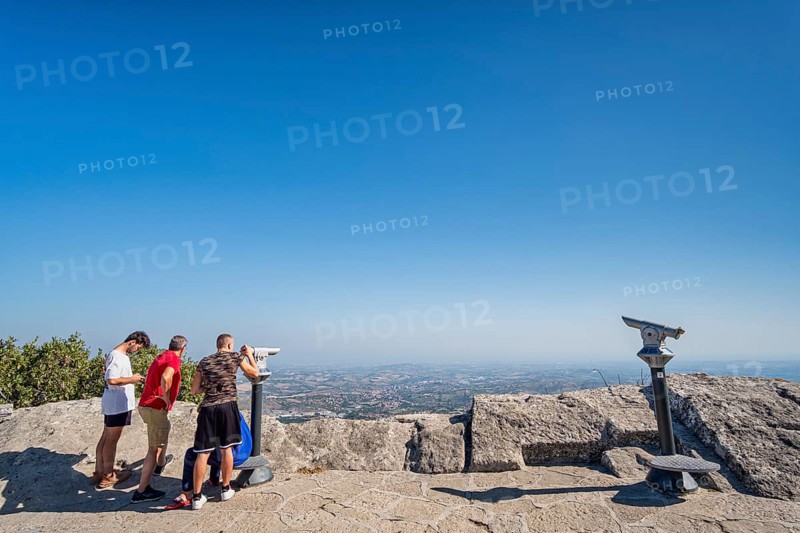 Viewpoint on the Percorso della Rupe hiking trail