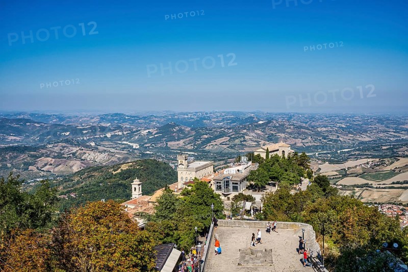View from Guaita Castle