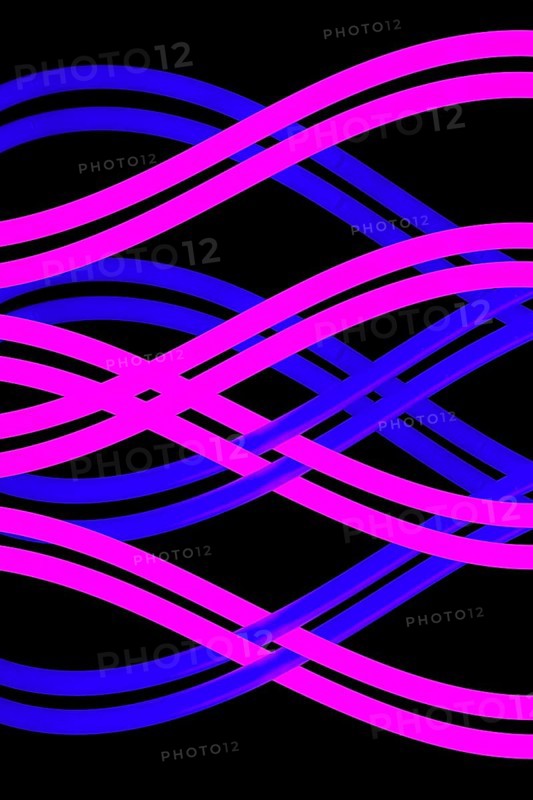Bright blue pink wavy pattern backdrop