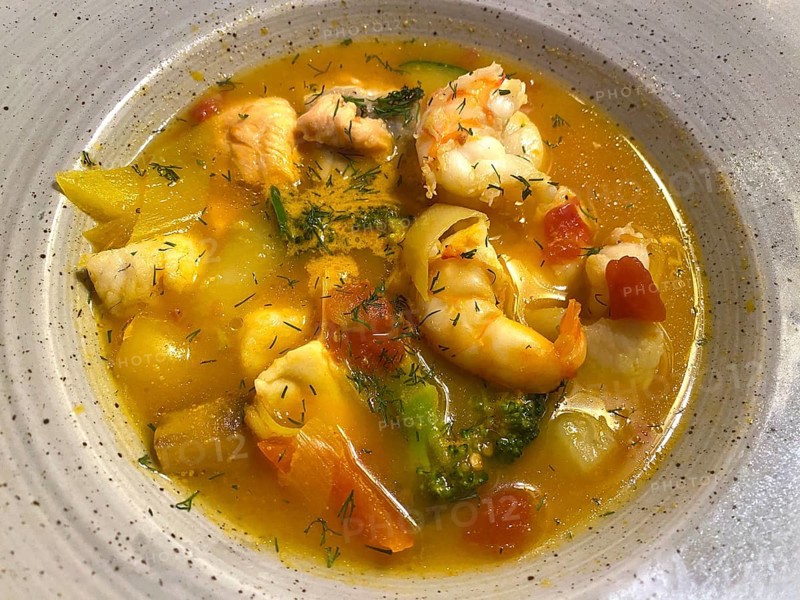 Fish and shellfish stew