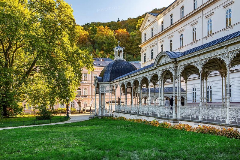 White Colonnade in autumn