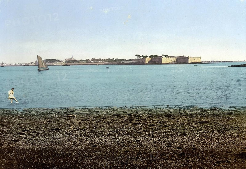 Port Louis harbour and the citadel