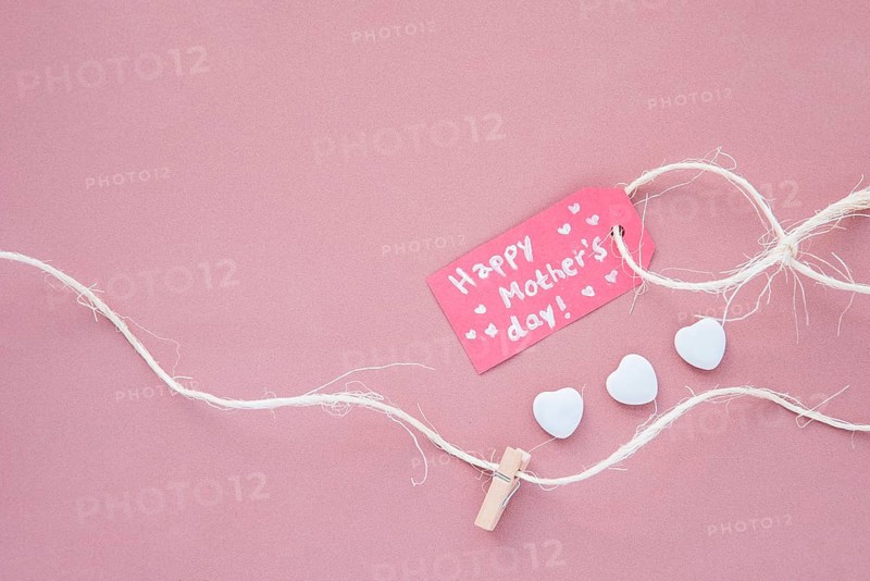 Cute tag happy mother s day celebration