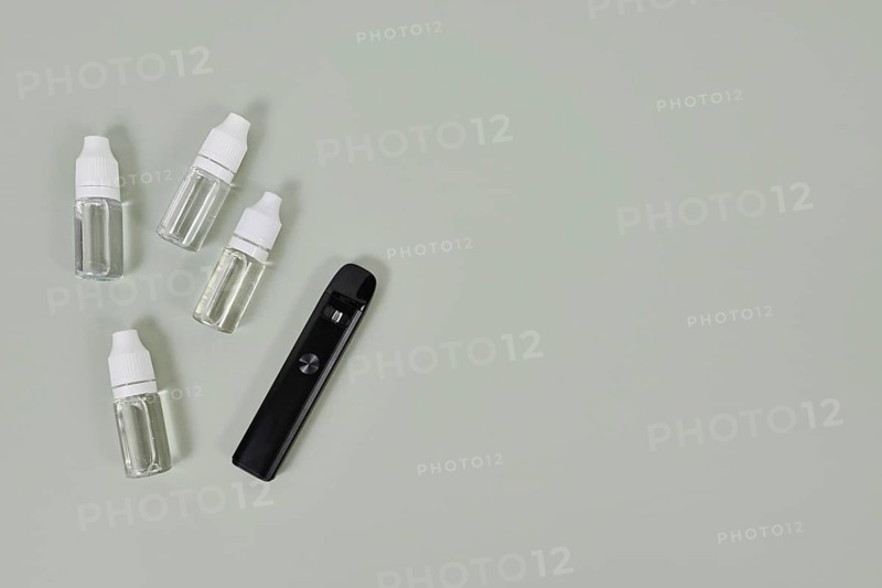 Bottles with liquid solutions for electronic cigarettes