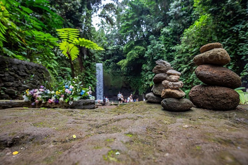 Tibumana waterfall