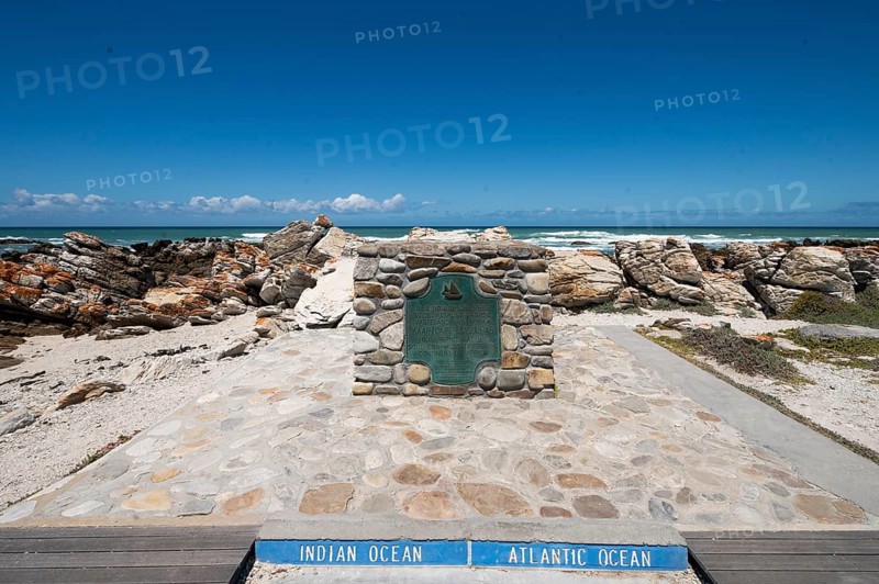 Geographical marker at Cape Agulhas