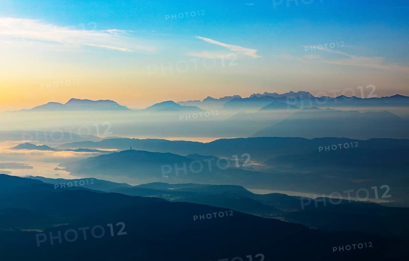 Mountain silhouette