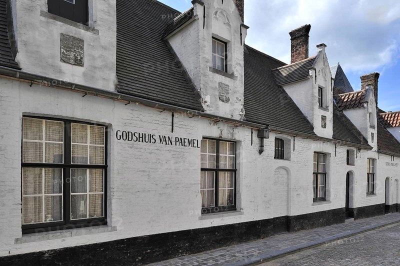 The almshouse van Paemel in Bruges