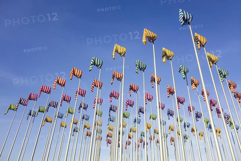 Artwork Le vent souffle ou il veut by artist Daniel Buren