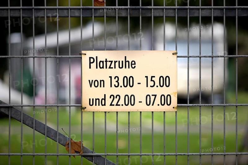 Sign Platzruhe