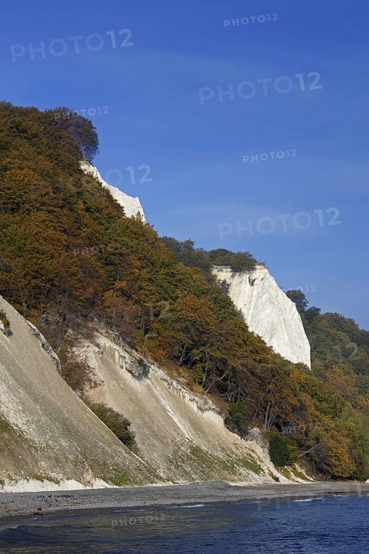 Chalk cliffs at Koenigsstuhl