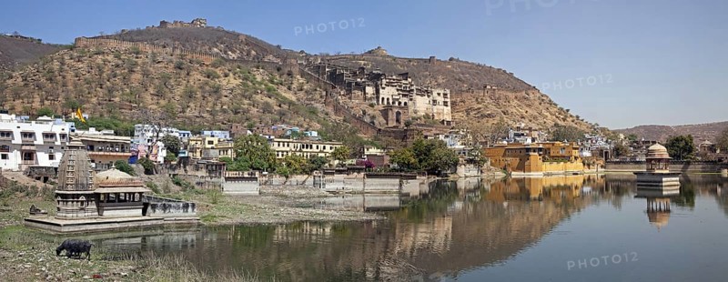 View over the old town Bundi