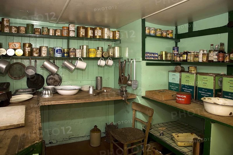 Interior of museum Bransfield House