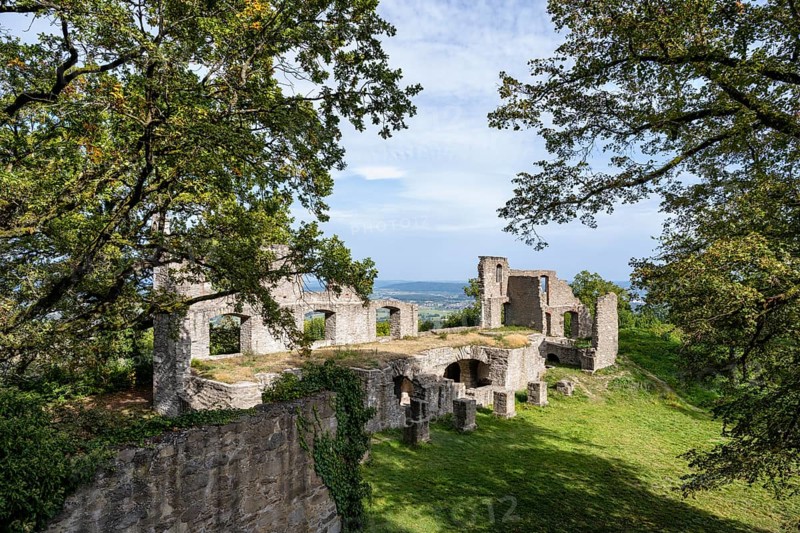The Hohentwiel fortress ruins