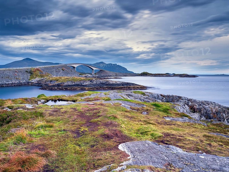 View of the Atlantic Road