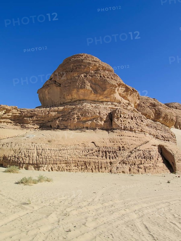 Eroded rocks