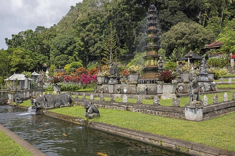Fountain at Tirta Gangga