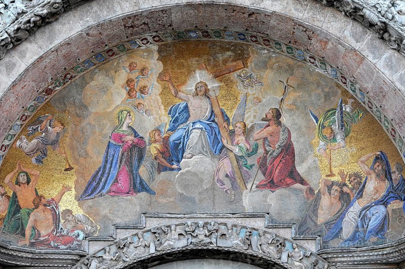 Resurrection of Christ mosaic