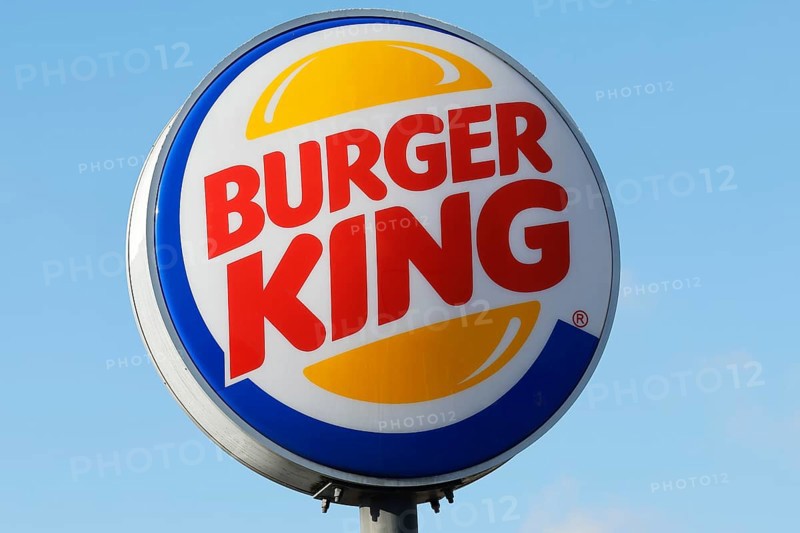 Sign with Burger King logo