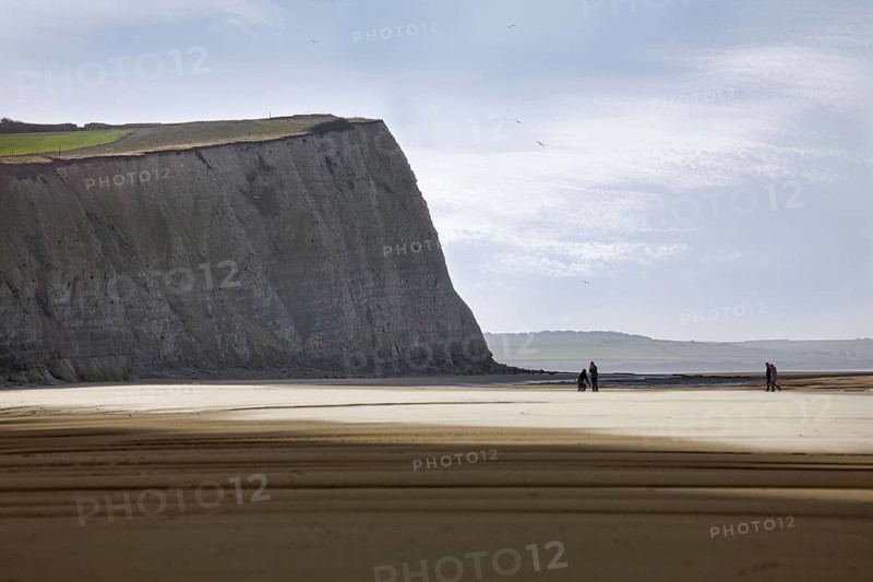 The white chalk cliffs at Cap Blanc Nez