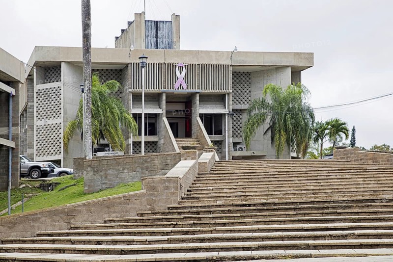 Belmopan National Assembly Building at Independence Plaza