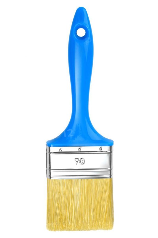 Blue brush