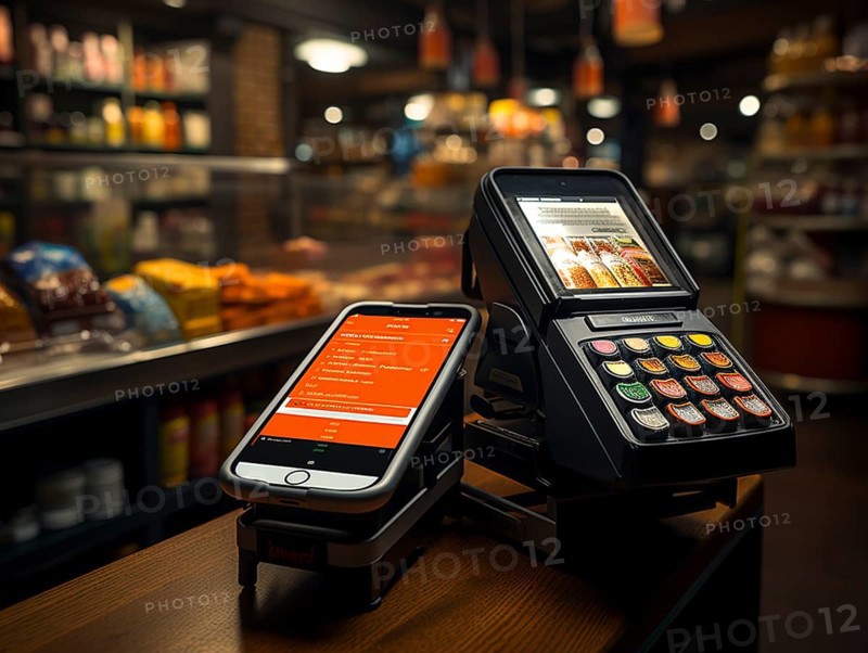 Purchasing and control with your cell phone while shopping
