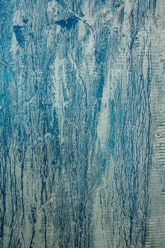Blue painted abstract texture