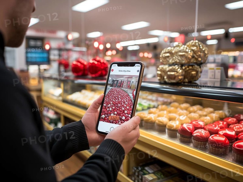 Purchasing and control with your cell phone while shopping