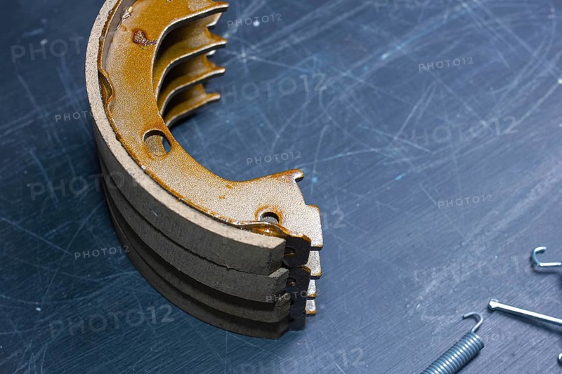 Hand parking brake pad replacement concept