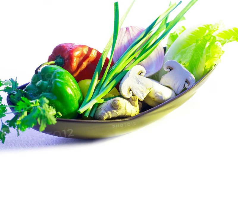 Assorted fresh vegetables